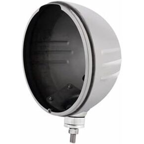 Technical Precision Replacement For PETERBILT 389 YEAR 2020 STAINLESS STEEL EMBOSSED STRIPE HEADLIGHT HOUSING FIT in Saudi Arabia
