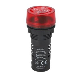 LAY5S-FM Buzzer Flashing AC/DC24V 220V 380V red 22mm Continuous Light(ContinuouslongbrightAC220V) in Saudi Arabia