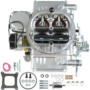 BR-67270 مكربن ​​600 CFM 4 أسطوانات (4150) - خنق ثانوي وكهربائي، متوافق مع الوقود السريع Holley Brawler، بديل مباشر لمحركات Dodge Ford GM Chrysler V8 in Kuwait