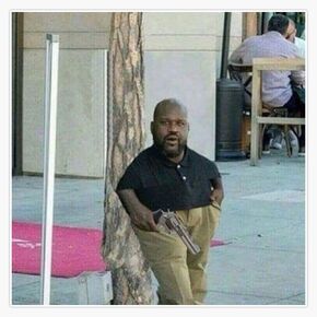 ملصق فينيل مغناطيسي من MAGNET Shaq مقاس 5 بوصة in Kuwait