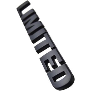 Metal Chrome LIMITED Emblem Badge Plate Decal for toyota Pillar Roof Side in Saudi Arabia