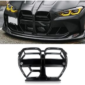 شبكة الكلى المصد الأمامي على طراز CSL متوافقة مع BMW G80 M3 G82 M4 2021-2025 شبكة بديلة لجميع السلاسل تناسب ACC/Non-ACC (مطلية بألياف الكربون) in Kuwait