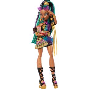 Monster High Clawdeen Wolf Doll with Pet Dog Crescent and Accessories like Backpack, Planner, Snacks and More in Kuwait