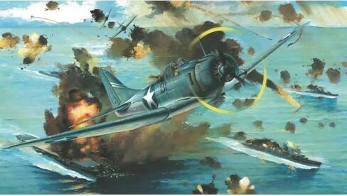 FH6001 1/72 دوغلاس SBD-3 Dauntless - مجموعة نماذج طائرة بمقياس in Saudi Arabia