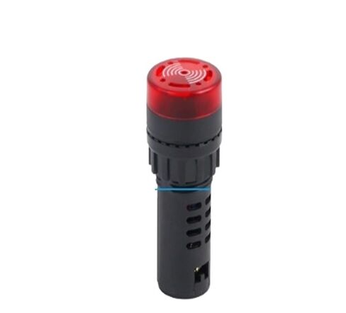 AD16-22SM Buzzer Intermittent with Light LED Flash Sound and Light Alarm AC DC 220V380V24V12V(24V red) in Saudi Arabia