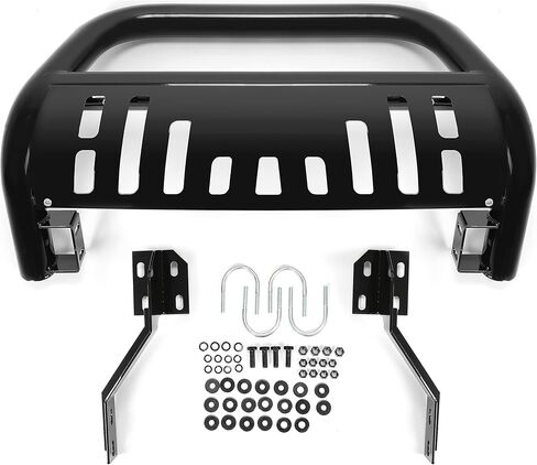 Bull Bar Compatible with 2015-2022 Jeep Renegade Steel Electrophoresis Push Bar with Skid Plate in Saudi Arabia