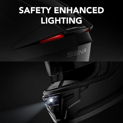 خوذة Sena Phantom وANC الذكية للدراجات النارية لكامل الوجه مع اتصالات متكاملة وإضاءة LED وصوت الجيل الثاني من Harman Kardon in Saudi Arabia