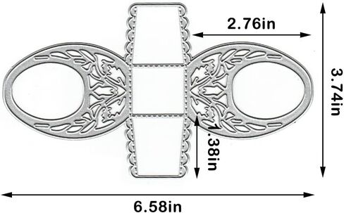 3D Flower Basket Cutting Dies Die Cuts for Card Making, Three Dimensional Flowers BasktetDie Cut Embossing Stencil Template Tool for DIY Scrapbooking Photo Album Card Craft Decoration Supplies in Saudi Arabia