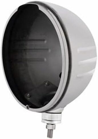 Technical Precision Replacement For PETERBILT 359 YEAR 1976 STAINLESS STEEL EMBOSSED STRIPE HEADLIGHT HOUSING FIT in Saudi Arabia