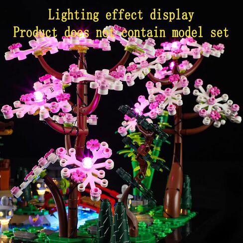 مجموعة إضاءة LED متوافقة مع Lego Tranquil Garden - مجموعة إضاءة للأيقونات 10315 (مجموعة النماذج غير متضمنة) in Kuwait