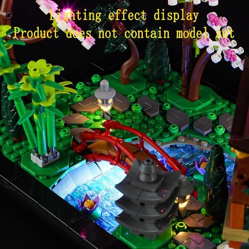 مجموعة إضاءة LED متوافقة مع Lego Tranquil Garden - مجموعة إضاءة للأيقونات 10315 (مجموعة النماذج غير متضمنة) in Kuwait