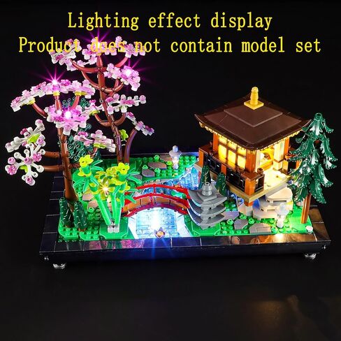 مجموعة إضاءة LED متوافقة مع Lego Tranquil Garden - مجموعة إضاءة للأيقونات 10315 (مجموعة النماذج غير متضمنة) in Kuwait