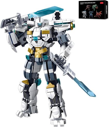 Transforming Mech Robot Building Block Sets,Destroy Warrior City Action Mechs Model Kit Toys Gift for Adults and Kids Boys 6 7 8 10+ 511 Pieces in Saudi Arabia