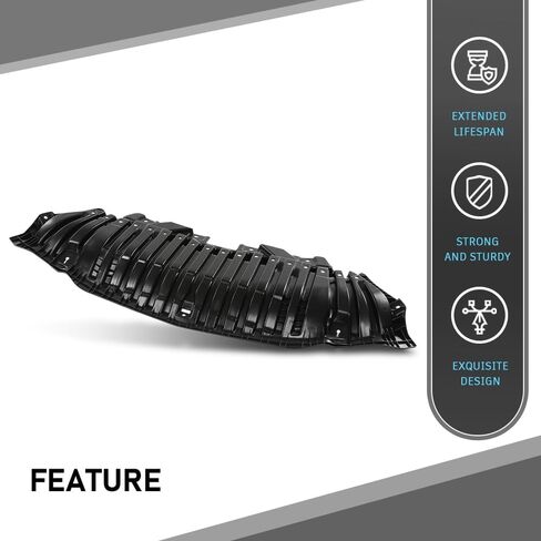 Front Engine Splash Shields Compatible with Benz C300 2016-2021 2055200000-PFM, MB1228184 in Saudi Arabia