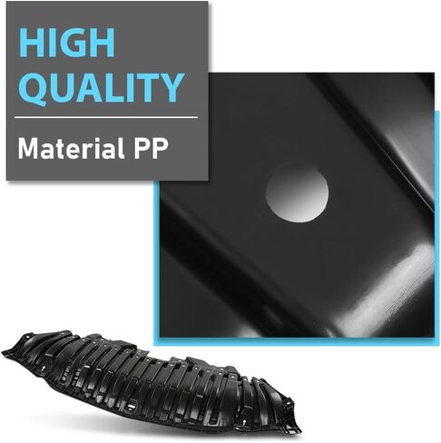 Front Engine Splash Shields Compatible with Benz C300 2016-2021 2055200000-PFM, MB1228184 in Saudi Arabia
