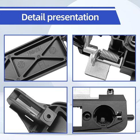 Exterior Door Handle Reinforcement Plate Compatible with Fd Focus 2002-2007 for Front Left Driver Side Reinforcement Bracket Base Replace OE# 6S4Z-5426685-C /81970 /6S4Z5426685C in Saudi Arabia