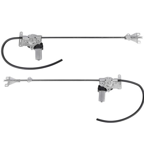 Front Left & Right Power Window Regulator with Motor Replacement for Freightliner Columbia Century Class Coronado 741-5204 741-5203 in Saudi Arabia