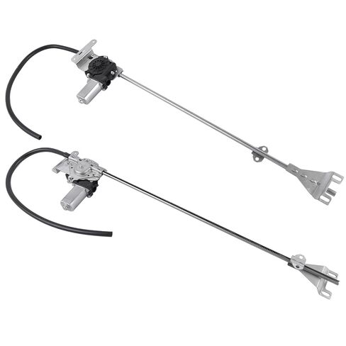 Front Left & Right Power Window Regulator with Motor Replacement for Freightliner Columbia Century Class Coronado 741-5204 741-5203 in Saudi Arabia