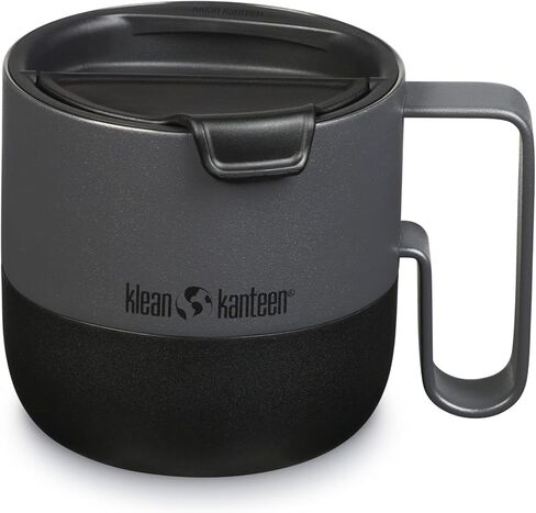 Klean Kanteen Rise 14oz Mug - Stainless Steel with Flip Lid - Stellar in Kuwait