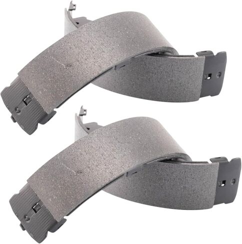 TRQ Rear Parking Brake Shoe Set Compatible with 2003-2006 Dodge Sprinter 2500 2002-2006 Freightliner 2002-2008 Mercedes-Benz G500 2003-2011 G55 AMG 2009-2018 G550 2013-2018 G63 AMG 2016-2018 G65 AMG in Saudi Arabia