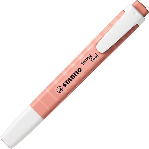 STABILO swing cool NatureCOLORS - Highlighter - Deskset of 18 - with 10 Pastel Colours and 8 NatureCOLORS in Saudi Arabia