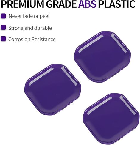 CheroCar for Jeep JL Outer Door Bowl Cover Trim Exterior Accessories for 2018-2022 Jeep Wrangler JL (Purple) in Saudi Arabia