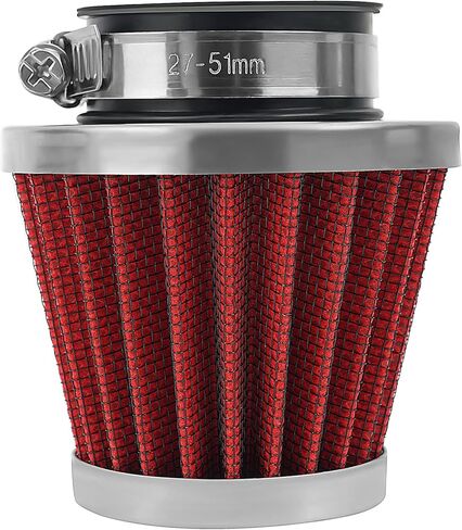 42mm Universal Motorcycle Air Filter Replace for Kawasaki Suzuki Yamaha PZ24 PZ30 Carburetor Moped Roketa Taotao for GY6 125CC 150CC 200CC 250CC Dirt Bike ATV Quad Scooter Go Kart (2PCS) in Saudi Arabia