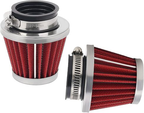 42mm Universal Motorcycle Air Filter Replace for Kawasaki Suzuki Yamaha PZ24 PZ30 Carburetor Moped Roketa Taotao for GY6 125CC 150CC 200CC 250CC Dirt Bike ATV Quad Scooter Go Kart (2PCS) in Saudi Arabia