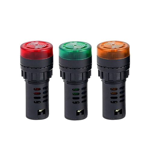 Intermittent Sound and Flash Sound and Light Buzzer AD16-22SM Alarm 22MM 12V in Saudi Arabia