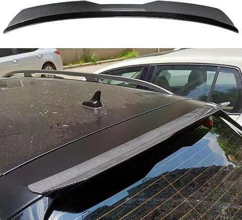 ABS Car Rear Spoilers for Fiat 124 Spider (2016) 2016-2024 2025, Rear Trunk Roof Spoiler Lip Decoration Modification Accessories,Gloss Black in Saudi Arabia