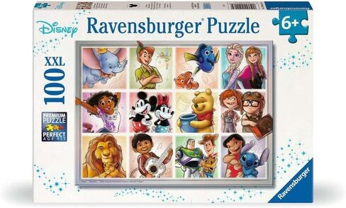 لعبة ألغاز ديزني متعددة الشخصيات مقاس XXL مكونة من 100 قطعة من Ravensburger in Saudi Arabia