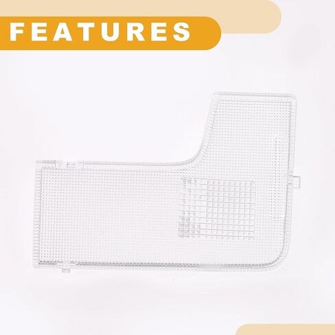 Interior Light Cover No.8139206040 Car Front Left Roof Dome Map Reading Light Cover Lamp Lens for Toyota Camry 2012-2017 Plastic Clear in Saudi Arabia