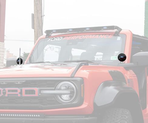 Ford Performance Light Covers (Set of 2) for 2021-2026 Bronco RIGID 360-Series 4" Mirror Mounted Lights in Saudi Arabia