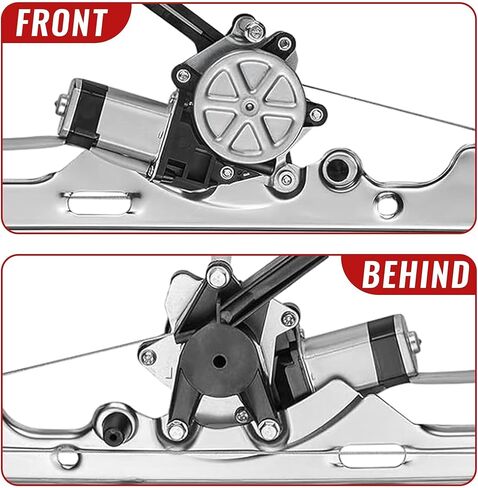 Front Left Driver Side Power Window Regulator and Motor Assembly For Dodge Grand Caravan 2008-2020/ Chrysler Town & Country 2008-2016/ Ram C/V 2012-2015 748-508 in Saudi Arabia