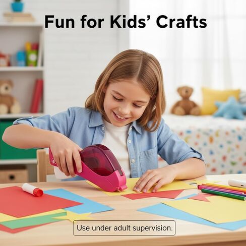 مسدس شريط التغليف، مسدس الشريط لصناديق التعبئة، مسدس الشريط، مكتب توزيع الأشرطة، موزع الأشرطة، موزعات الأشرطة - قاطعة الأشرطة الأوتوماتيكية بيد واحدة، مثالية لتغليف الهدايا وعبواتها (ياقوتي ناري) in Kuwait