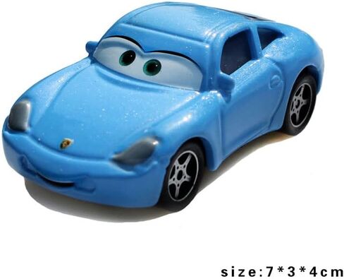 Movie Cars 2 3 Cars Assortment 1：55 Loose DiecastNext Gen Racers 36Rich MixonVehicles Toys (Tex Dinoco -red) in Saudi Arabia