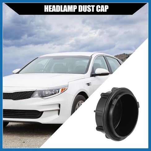 No.921403K000 Headlight Lamp Dust Cover Cap for Kia Optima 2011-2013 / Front Headlamp Dust Cap/Durable Plastic / 1 Pcs Item Replacement in Saudi Arabia