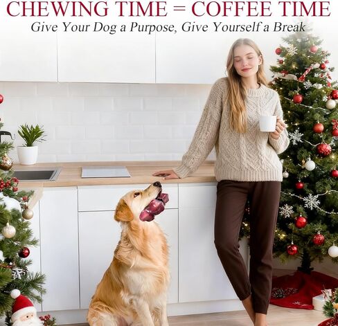 ألعاب الكلاب القوية من أباسيري للسلالات الكبيرة، ألعاب مضغ كروية تصدر صوتًا للكلاب الكبيرة، ألعاب تسنين الجراء، ألعاب الحيوانات الأليفة غير القابلة للتدمير للكلاب المتوسطة والكبيرة باللون الأزرق in Kuwait