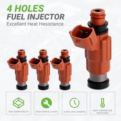 مجموعة حاقنات الوقود مكونة من 6 قطع متوافقة مع بويك إنكليف لاكروس شيفروليه كامارو ترافيرس جي إم سي أكاديا كاديلاك CTS STS Saturn Outlook، 3.6L V6 2008-2011# FJ994 12669384 12611545 12632255 12638530 62852 in Kuwait