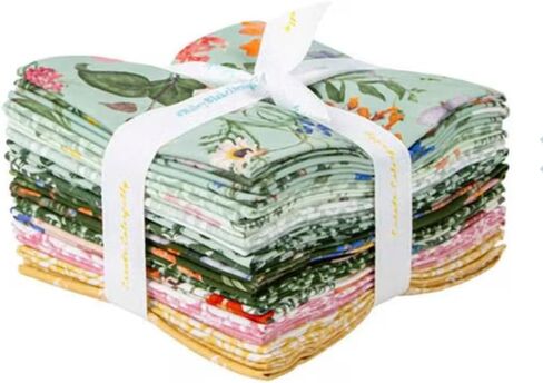 Riley Blake Collection of Nature's Portrait by The Royal Horticultural Society, Perfect for Quilting, Crafting, Sewing Projects and More… (Fat Quarter Bundle) in Saudi Arabia