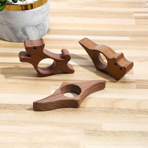 ONEST 3 Pieces Wooden Thumb Book Page Holder Wooden Thumb Bookmark for Reading Book Holders Ideal Book Reader Gifts Book Worm Gifts for Women Men Readers Writer Book Lover in Saudi Arabia