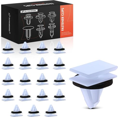 A-Premium 20 PCS Rocker Panel Car Retainer Fastener Push Pin Clips Compatible with Ford F-150 2017-2018 Escape 2013-2019 Edge 2015-2019 Mustang 2015-2019 Lincoln MKX 2016-2018 Continental 2017-2018 in Saudi Arabia