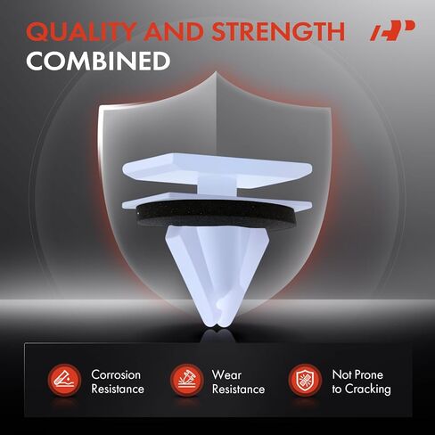 A-Premium 20 PCS Rocker Panel Car Retainer Fastener Push Pin Clips Compatible with Ford F-150 2017-2018 Escape 2013-2019 Edge 2015-2019 Mustang 2015-2019 Lincoln MKX 2016-2018 Continental 2017-2018 in Saudi Arabia