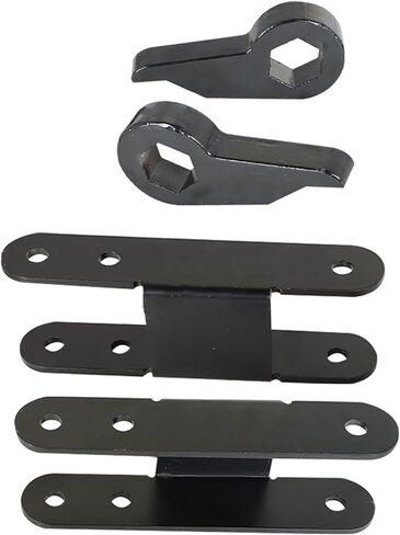2pcs Lift Kit Rear Shackles with Torsion Keys 1-3 Replacement for Chevy S10 Blazer 4WD Only 1982-2004 Replacement for GMC S15 4WD Only 1982-1990 in Saudi Arabia
