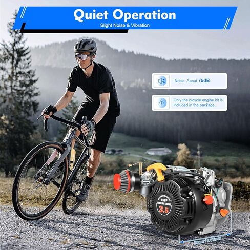 طقم محرك دراجة 100 سي سي، محرك دراجة رباعي الأشواط، سكوتر محرك معدل بمحرك يعمل بالغاز ذو أسطوانة واحدة، سلسلة ربط سكوتر بنظام تبريد الهواء (3600 دورة في الدقيقة) in Kuwait