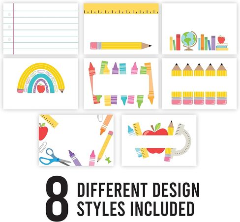 Hadley Designs 56 Crayon Name Tags for Classroom Cubbies - Self Adhesive Sticker Name Tags for Kids, Name Labels for School, Nametags Labels for Classroom Labels for Teachers... in Saudi Arabia