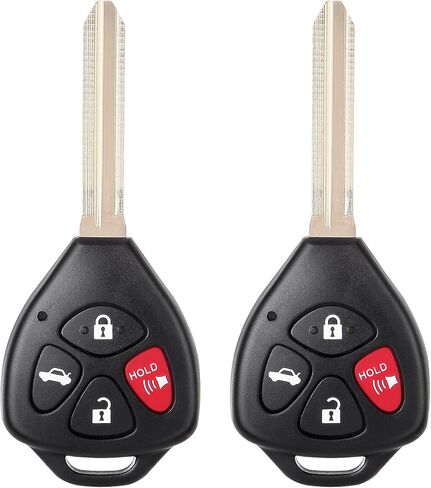 ECCPP Uncut Keyless Entry Remote Key Fob Compatible with 08-2012 for Toyota for Scion xB/ 06-2010 for Toyota RAV4 HYQ12BBY Replacement Key Fob 2 Sets in Saudi Arabia