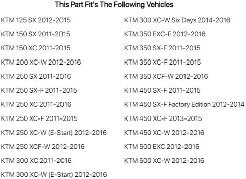 Acerbis Side Panels White for KTM 450 XC-F 2013-2015 in Saudi Arabia