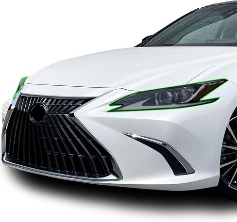 BOGAR TECH DESIGNS Full Rear Taillight Reflector Sidemarker Tint Kit Compatible with Lexus ES 2019-2023+, Dark Smoke in Saudi Arabia