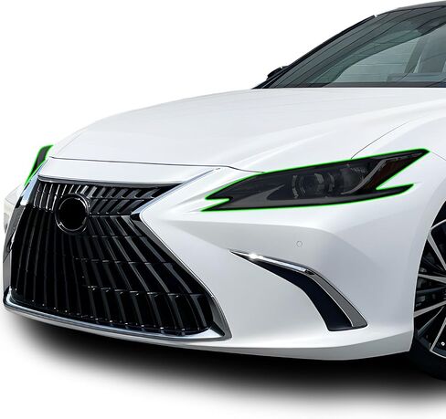BOGAR TECH DESIGNS Full Rear Taillight Reflector Sidemarker Tint Kit Compatible with Lexus ES 2019-2023+, Dark Smoke in Saudi Arabia